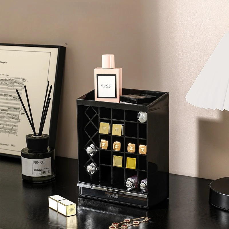 Luxury High End Skincare - 고급스러운 립스틱 보관함 서랍형 고급 스킨케어