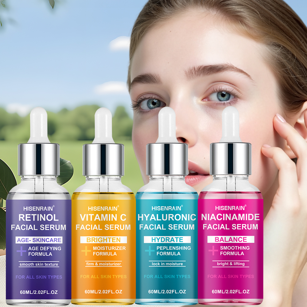 Luxury Skincare Treatments - HISENRAIN 럭셔리 모이스처라이징 에센스 4종 세트