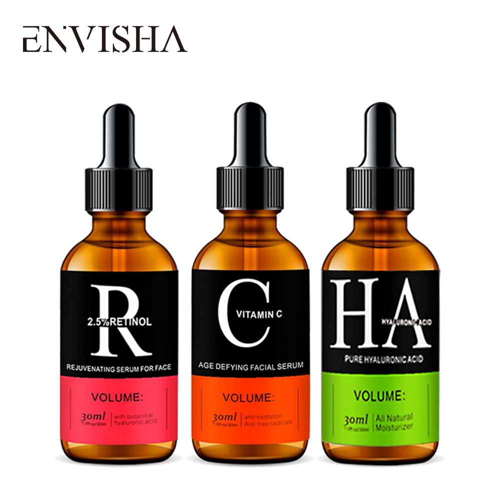 Exosome Serum Ampoule - ENVISHA 레티놀 페이셜 세럼 히알루론산 비타민