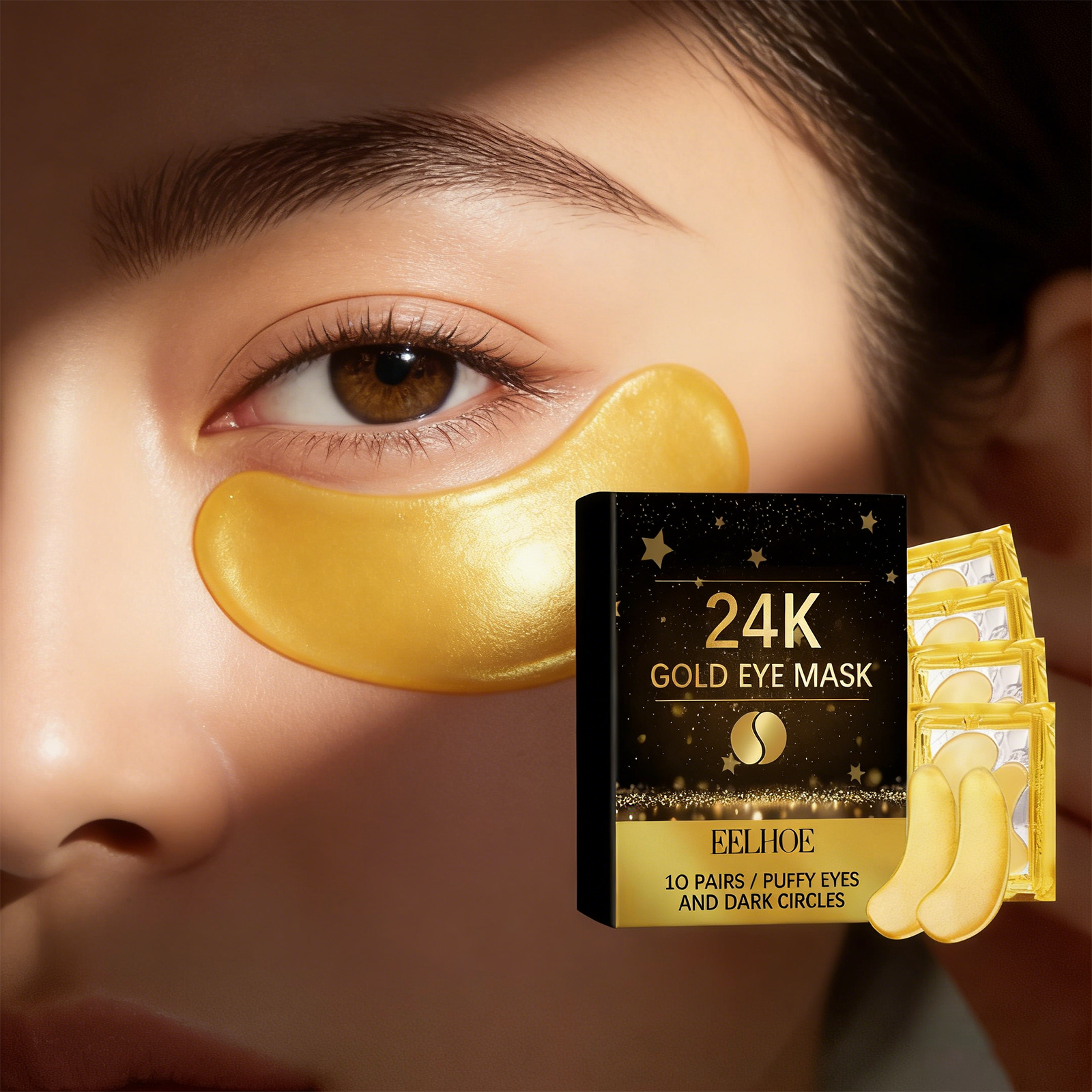 보습 및 재생 24k 골드 아이 마스크, 피부 장벽 보 - Luxury Skincare Treatments 리뷰 및 가격