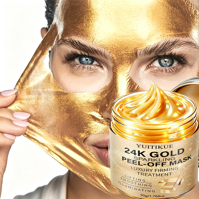 24K 골드 스파클링 필오프 페이스 마스크 럭셔리 퍼밍 - Luxury Skincare Treatments 리뷰 및 가격