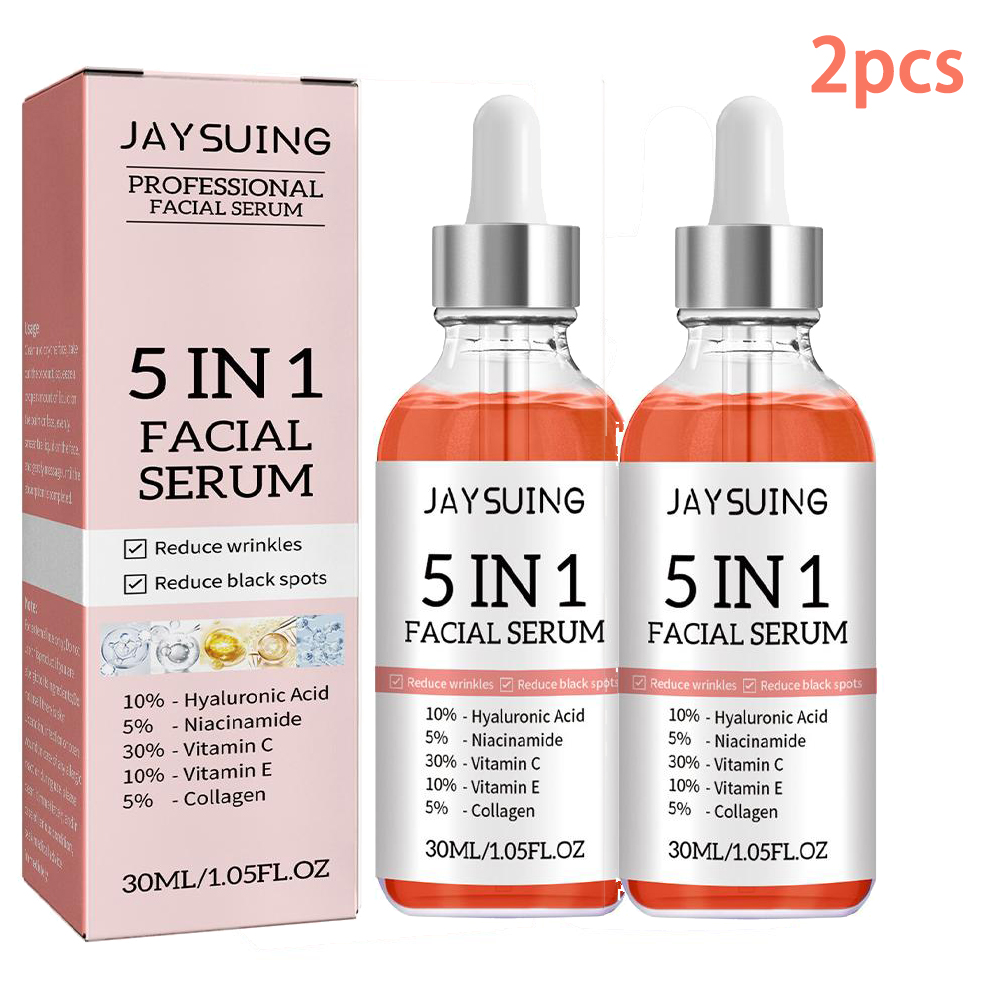 5 in 1 페이스 세럼 비타민 C 보습 미백 주름 개 - Exosome Serum Ampoule 리뷰 및 가격