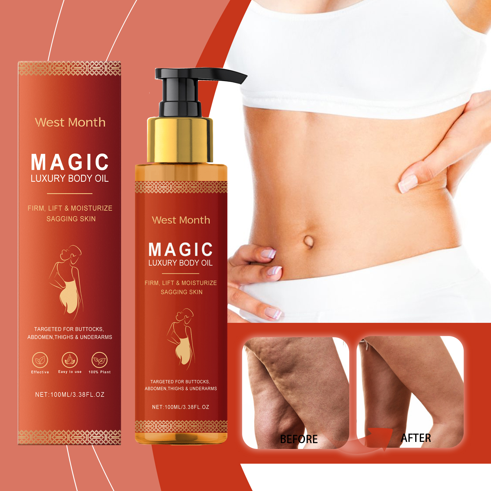 WEST MONTH 매직 럭셔리 바디 오일 겨울 스킨케 - Luxury Skincare Products For Women 리뷰 및 가격