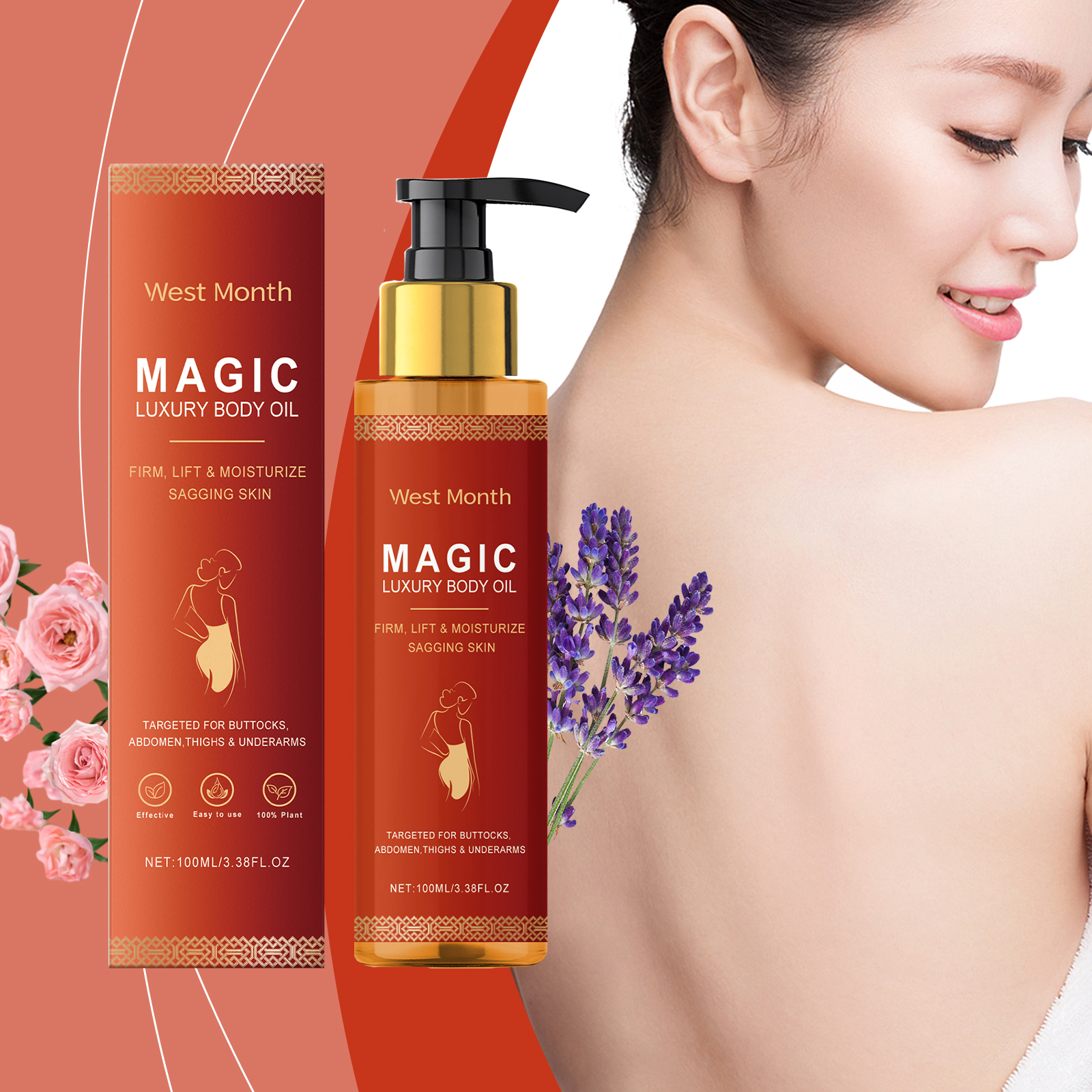 WEST MONTH 매직 럭셔리 바디 오일 겨울 스킨케 - Luxury Skincare Products For Women 리뷰 및 가격