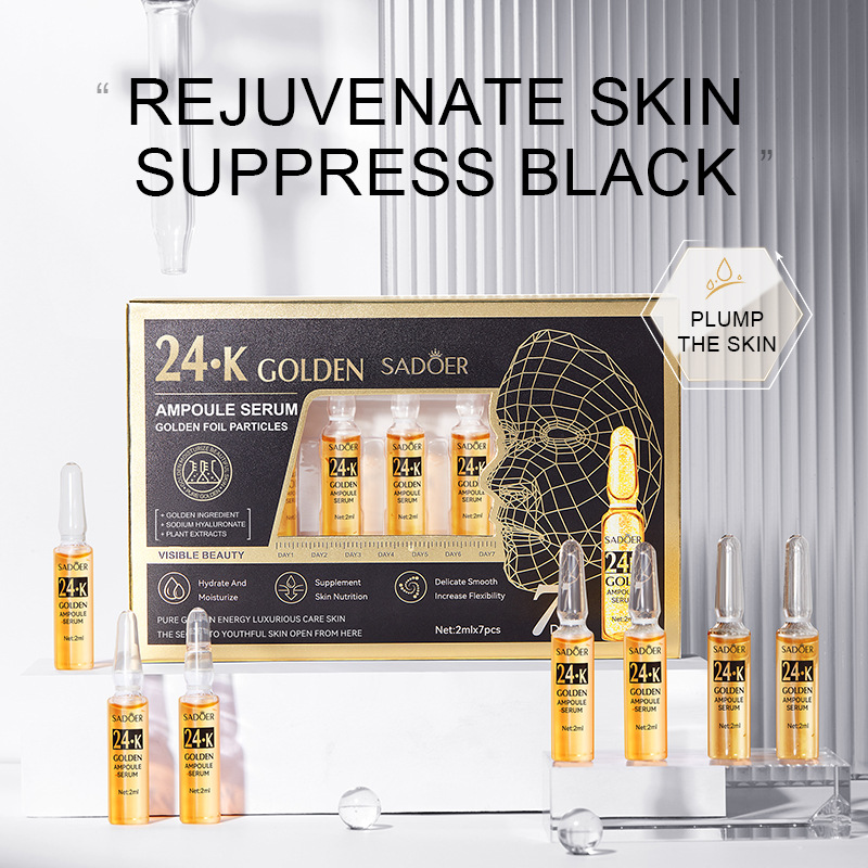 7pcs/Kit SADOER 앰플 비타민 C 24K 골 - Exosome Serum Ampoule 리뷰 및 가격
